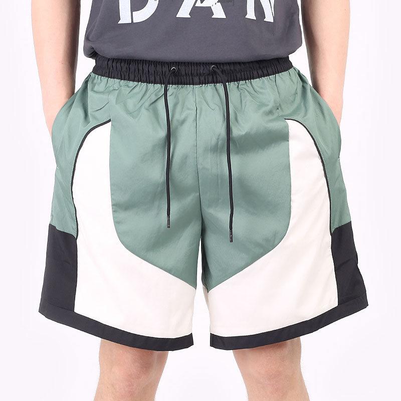 мужские зеленые шорты  Nike Throwback Basketball Shorts CV1862-353 - цена, описание, фото 3